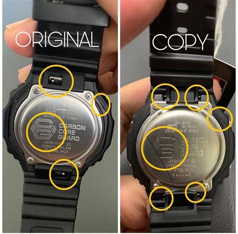 original baby g watch vs fake|g shock watch checker.